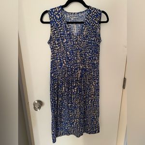 Perfect blue in dress